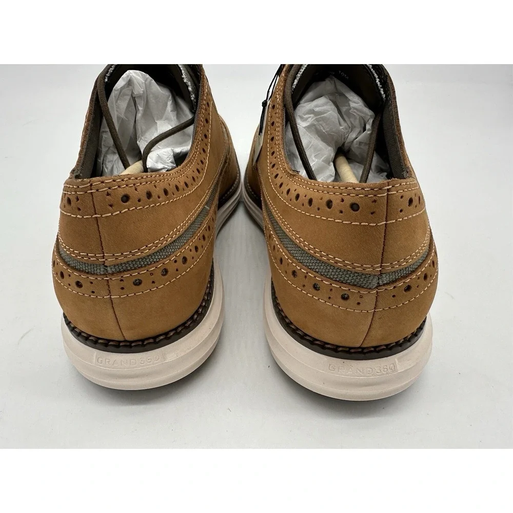 Size 10 - Cole Haan Øriginal ZeroGrand Wing Ox Golf Shoes Water Resistant C36899